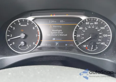 2022 Nissan Altima Sr Fwd из США, поврежденный, VIN 1N4BL4CV3NN311503